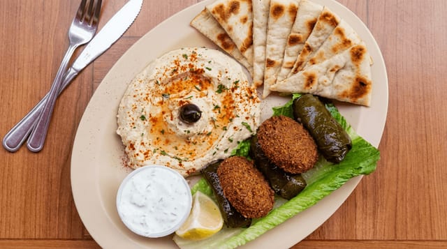 Vegetarian Plate.