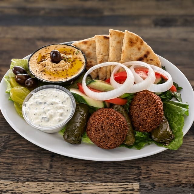 Vegetarian Plate.
