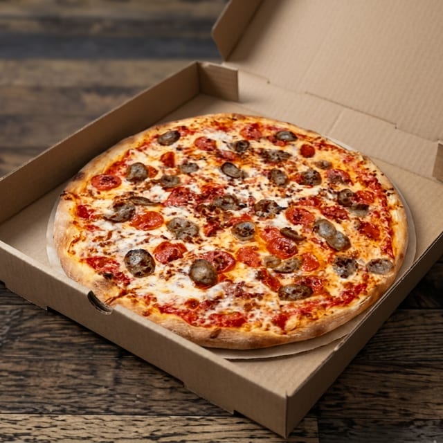Meat Lovers Pizza.