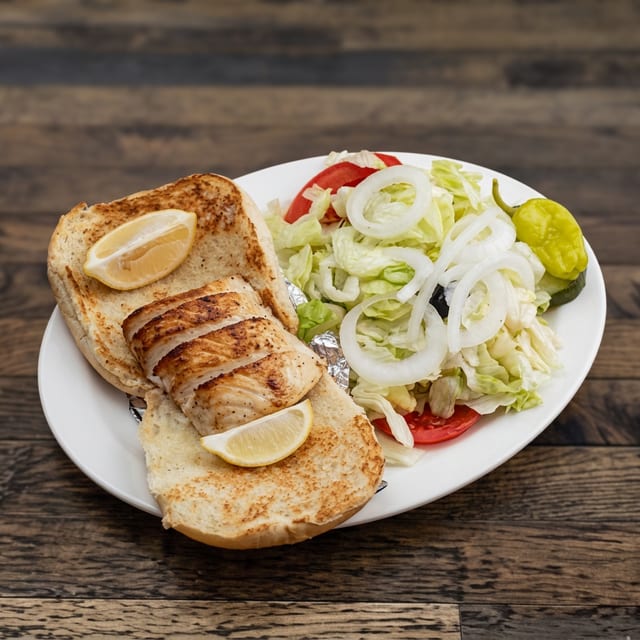 Mahi Sandwich.